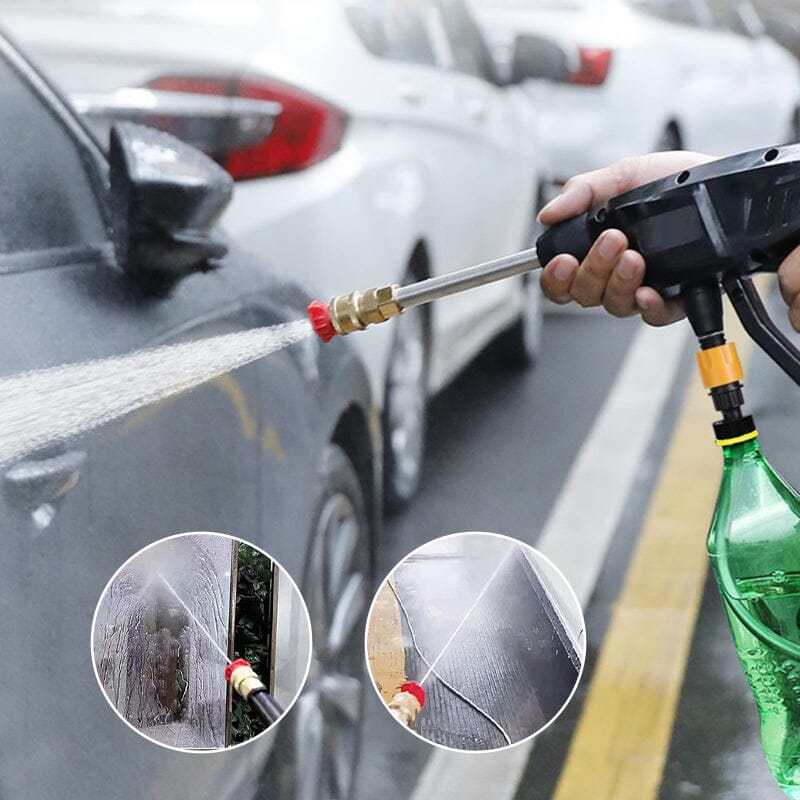 Portable High-Pressure Wireless Cleaner with Versatile Spray Patterns