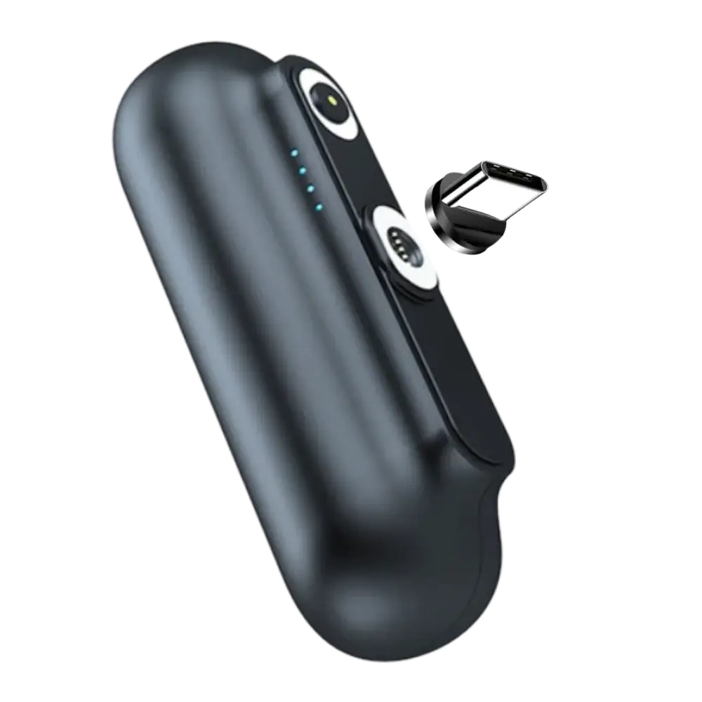 Wireless Power Bank with Magnetic Connectors and Fast Charging