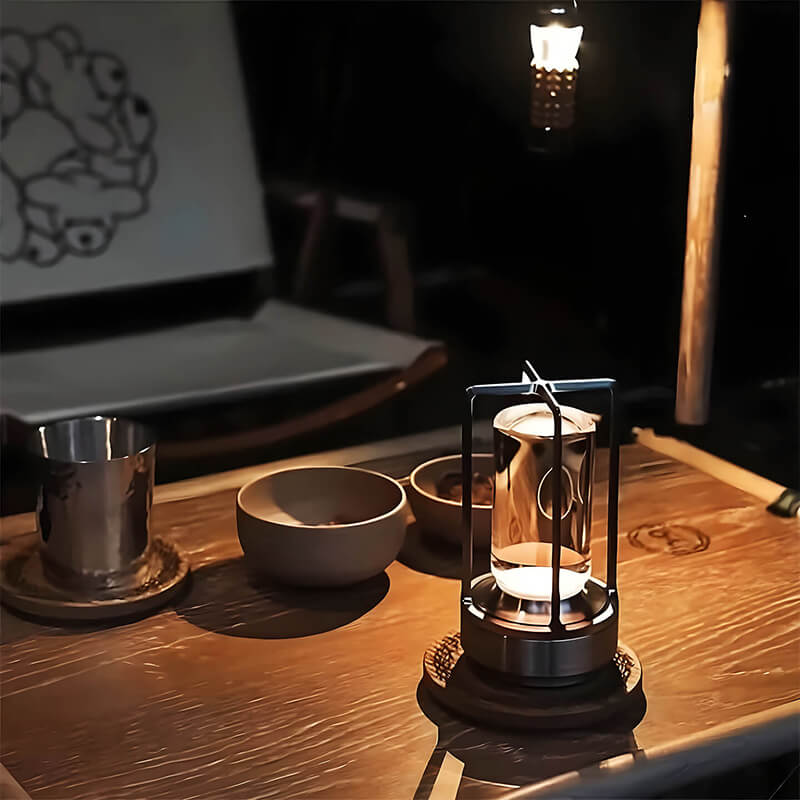 Wireless Waterproof Touch-Sensitive Table Lamp with Adjustable Brightness