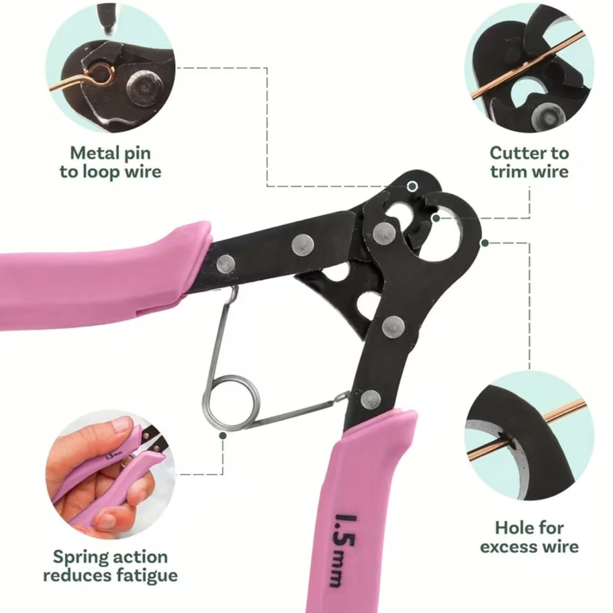 Jewelry Looping Pliers for Effortless Loop Creation