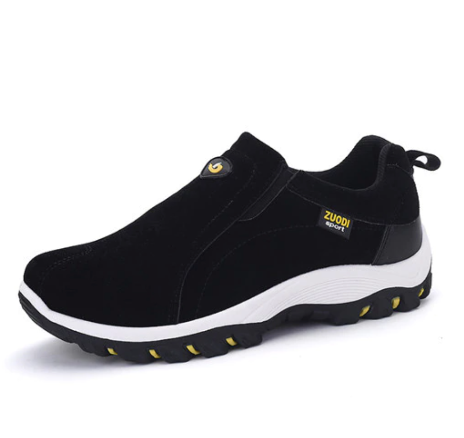 Orthopedic Trekking Shoes for Men with Arch Support and Anti-Slip Sole