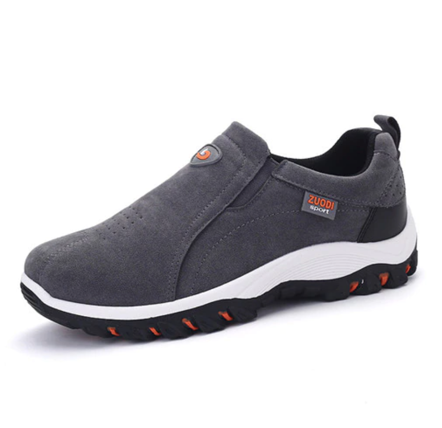 Orthopedic Trekking Shoes for Men with Arch Support and Anti-Slip Sole