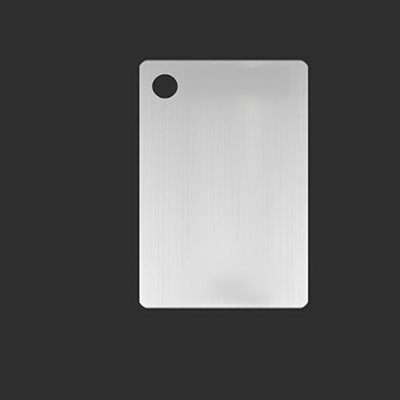 Lightweight Food-Safe Stainless Steel Cutting Board