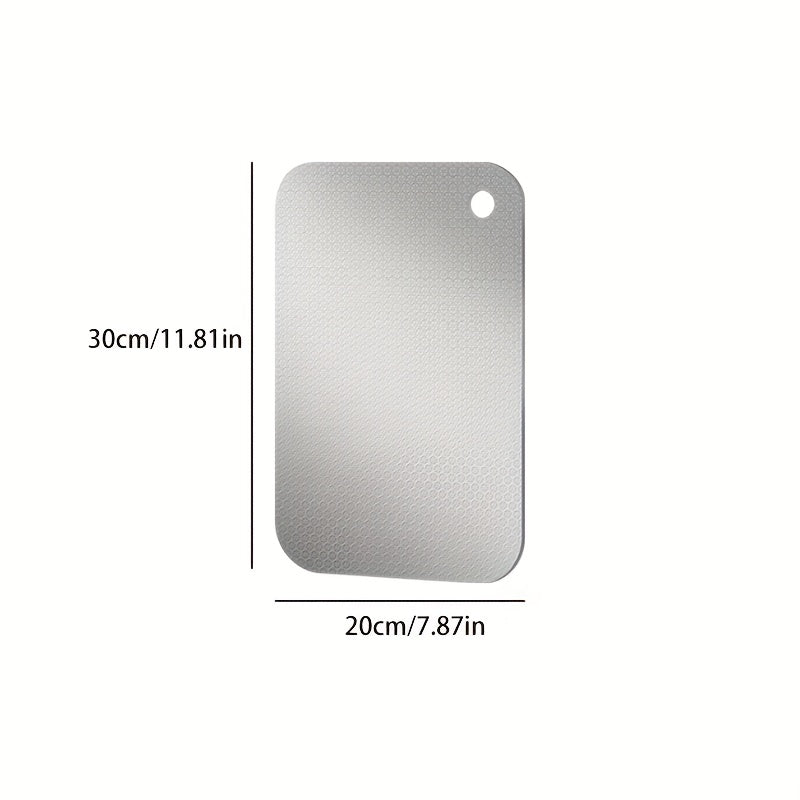 Lightweight Food-Safe Stainless Steel Cutting Board