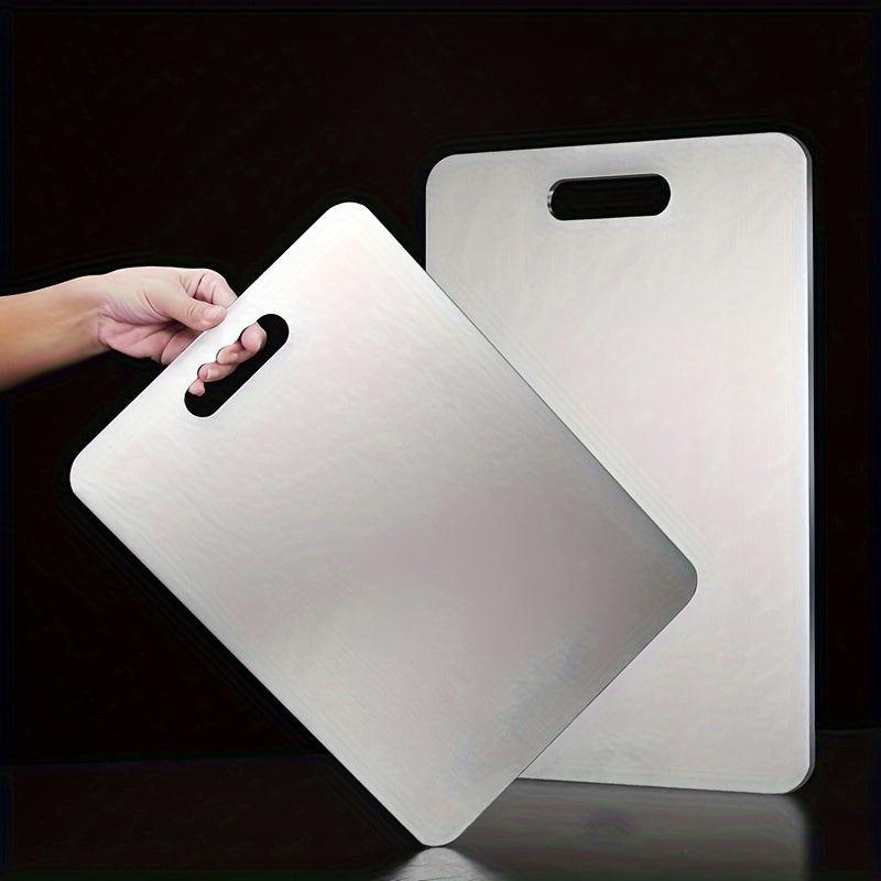 Lightweight Food-Safe Stainless Steel Cutting Board