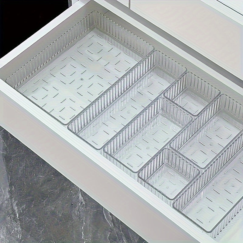 Transparent Acrylic Makeup Organizer with Multiple Drawers