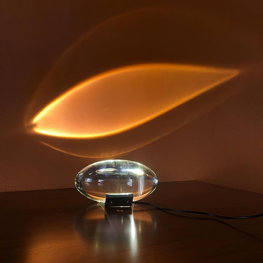 LED Light Projection Lamp with Adjustable Color Modes