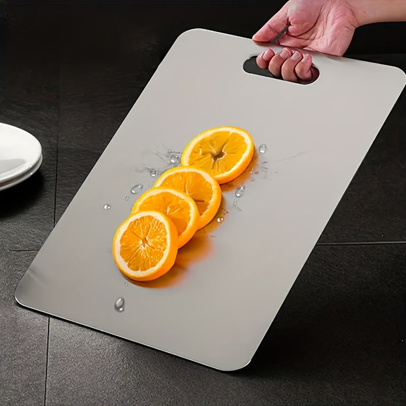 Stainless Steel Cutting Board - Food-Grade 304 Surface