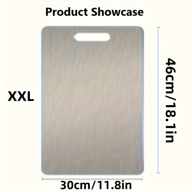 Stainless Steel Cutting Board - Food-Grade 304 Surface