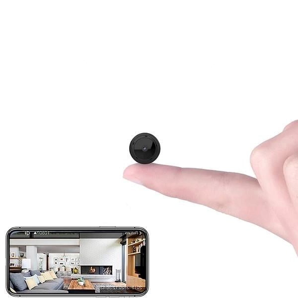 1080P WiFi Mini Security Camera with Night Vision and Motion Detection