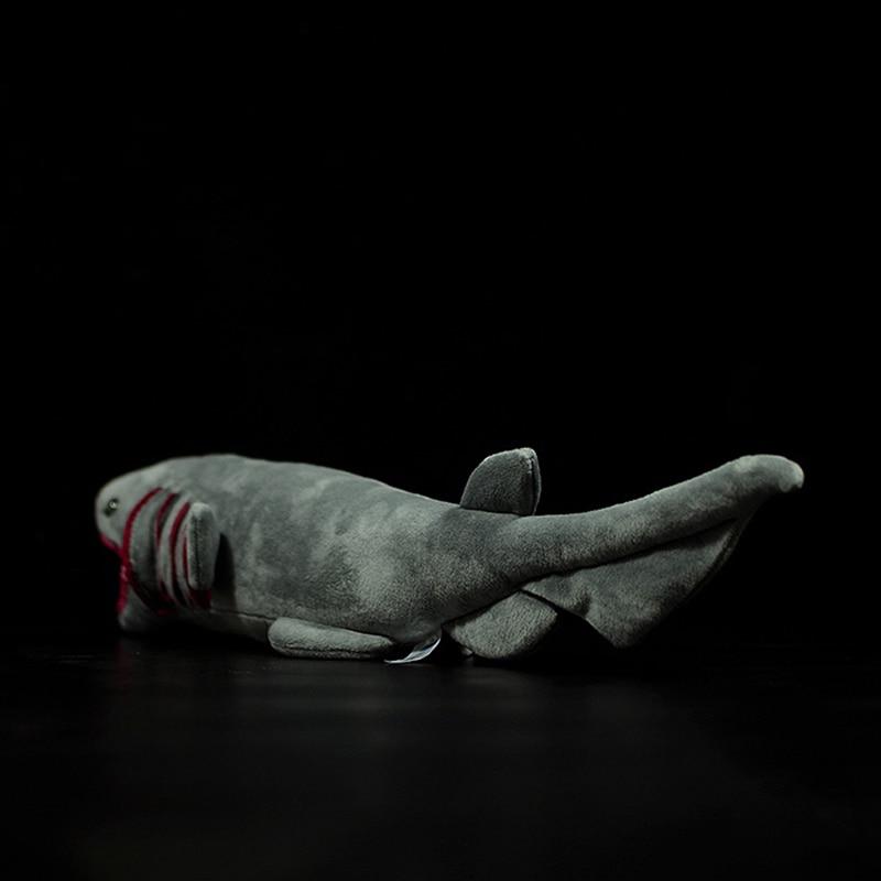 Frilled Shark Plush Stuffed Toy - 20.5 Inch Gray Soft Toy
