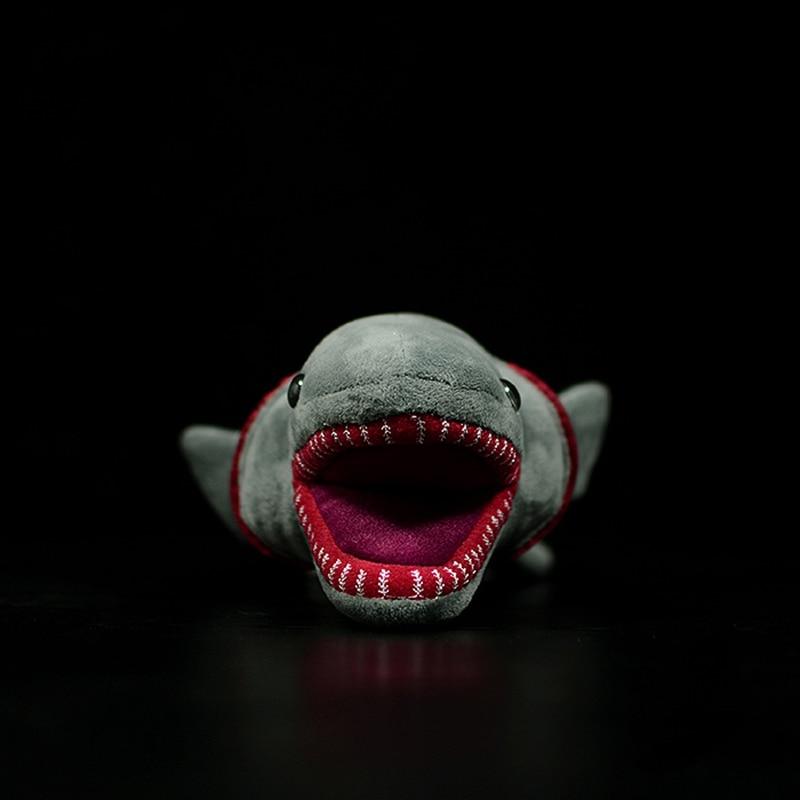 Frilled Shark Plush Stuffed Toy - 20.5 Inch Gray Soft Toy