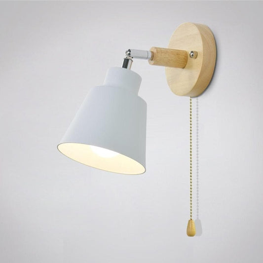 Swivel Wall Lamp with Pull Chain Switch