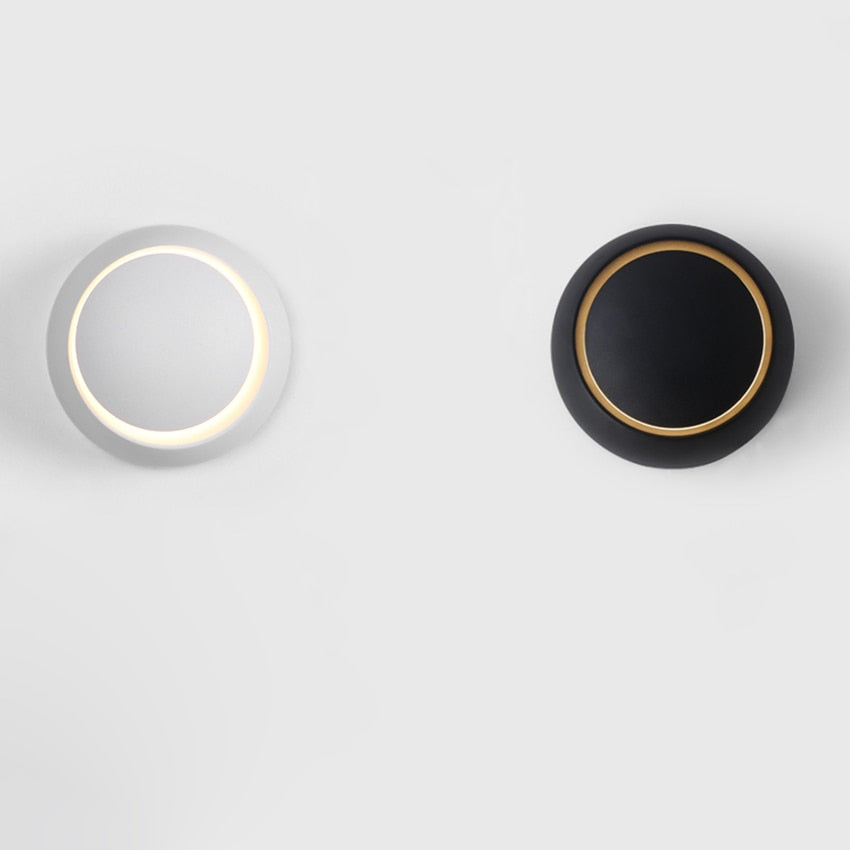 Contemporary LED Wall Light with Frosted Glass