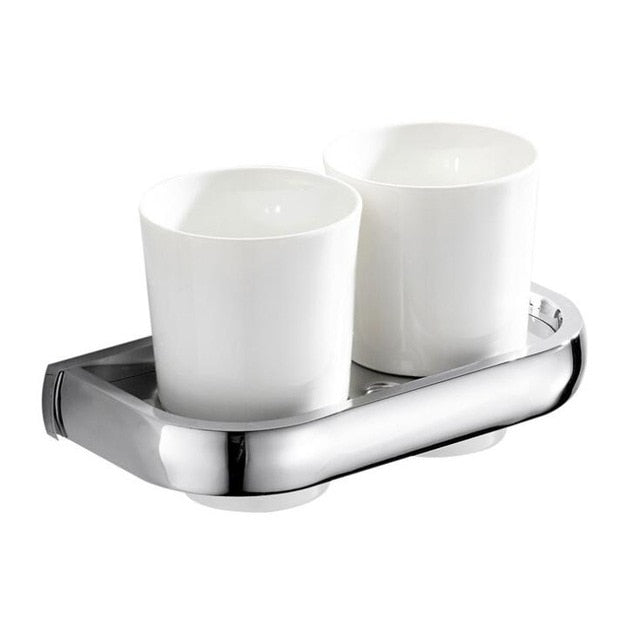 Stainless Steel Bathroom Hardware Set - Timeless Contemporary Design
