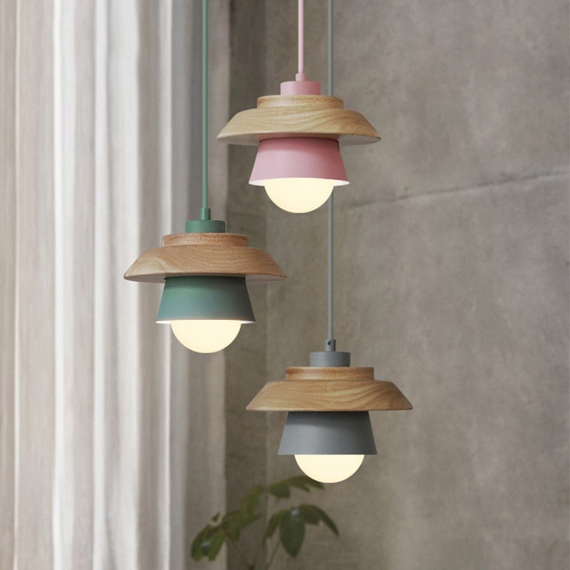 Nordic Wood Pendant Lights - Handcrafted Scandinavian Design