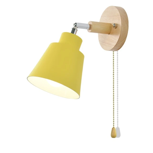 Swivel Wall Lamp with Pull Chain Switch