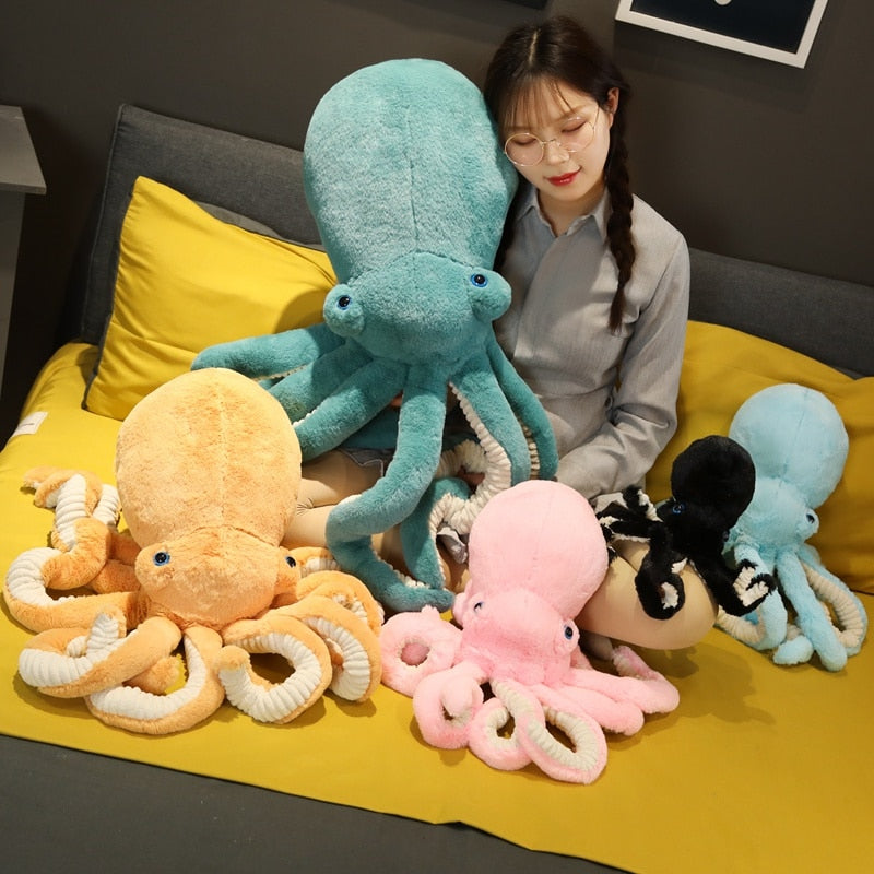 Giant Soft Plush Octopus Stuffed Toy