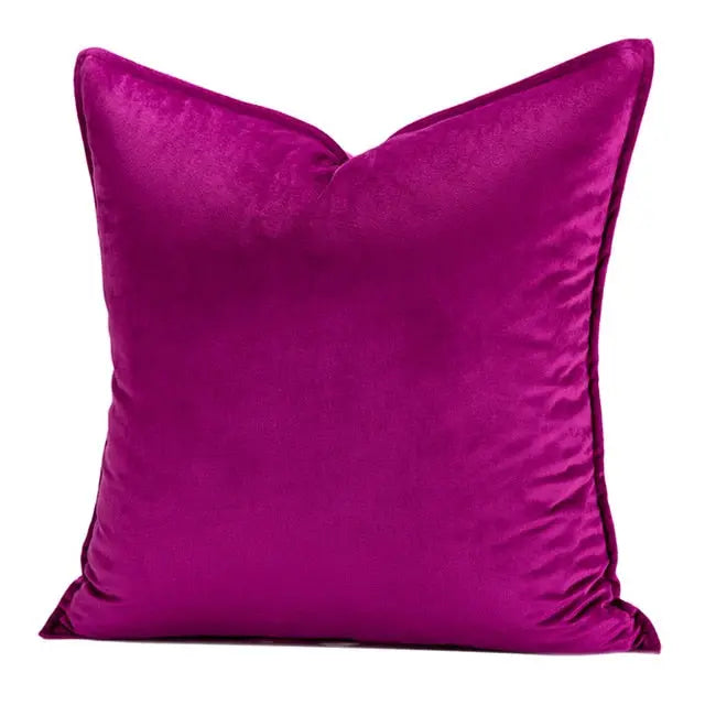 Luxury Velvet Pillowcase with Hidden Zipper