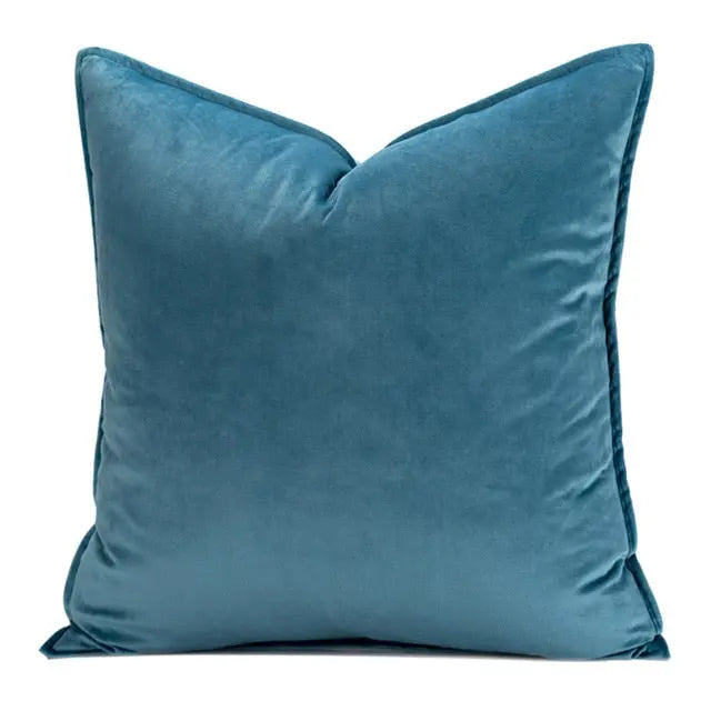 Luxury Velvet Pillowcase with Hidden Zipper