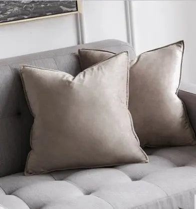 Luxury Velvet Pillowcase with Hidden Zipper