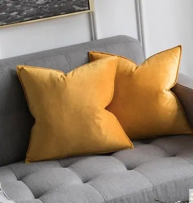 Luxury Velvet Pillowcase with Hidden Zipper
