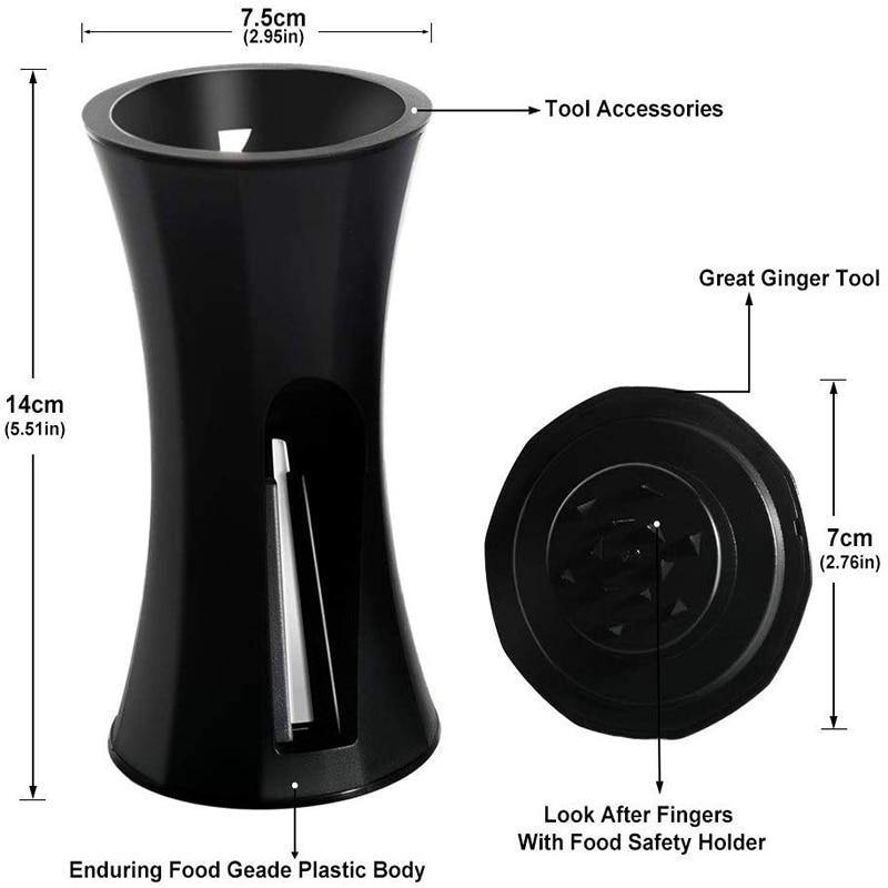 Vegetable Spiralizer with Interchangeable Blades