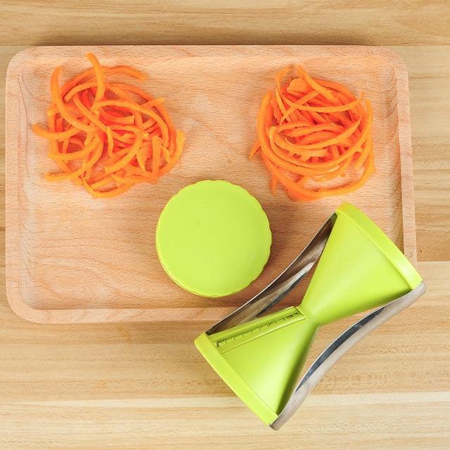 Vegetable Spiralizer with Interchangeable Blades