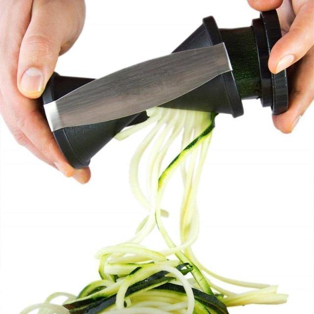 Vegetable Spiralizer with Interchangeable Blades