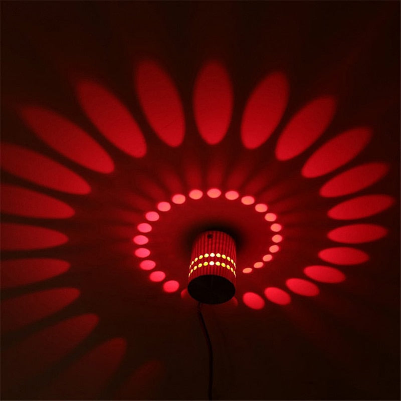 Spiral LED Downlight - Energy-Efficient Wall/Ceiling Lamp