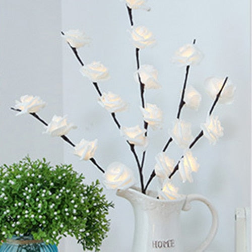 Illuminated Nature-Inspired Branch Table Lamp