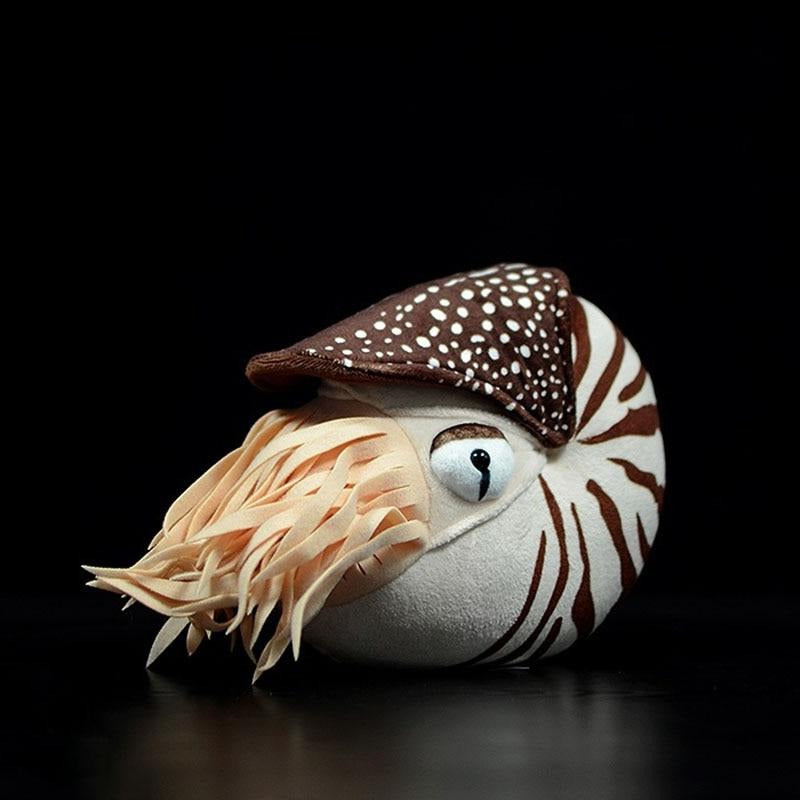 Lifelike Nautilus Soft Plush Toy 8 Inch