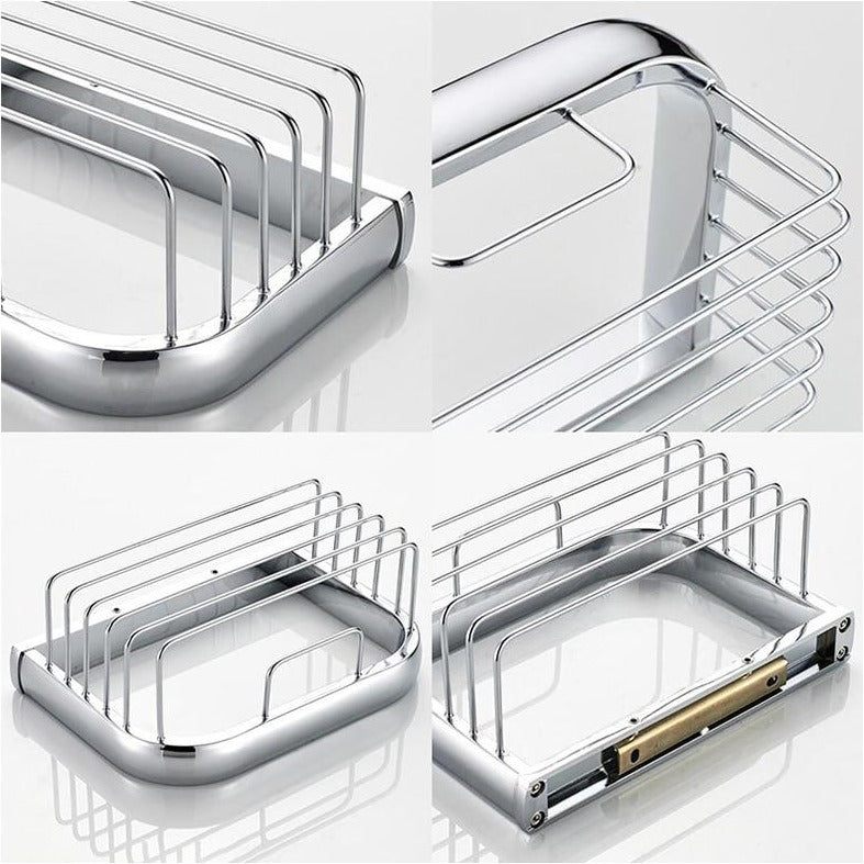 Stainless Steel Bathroom Hardware Set - Timeless Contemporary Design