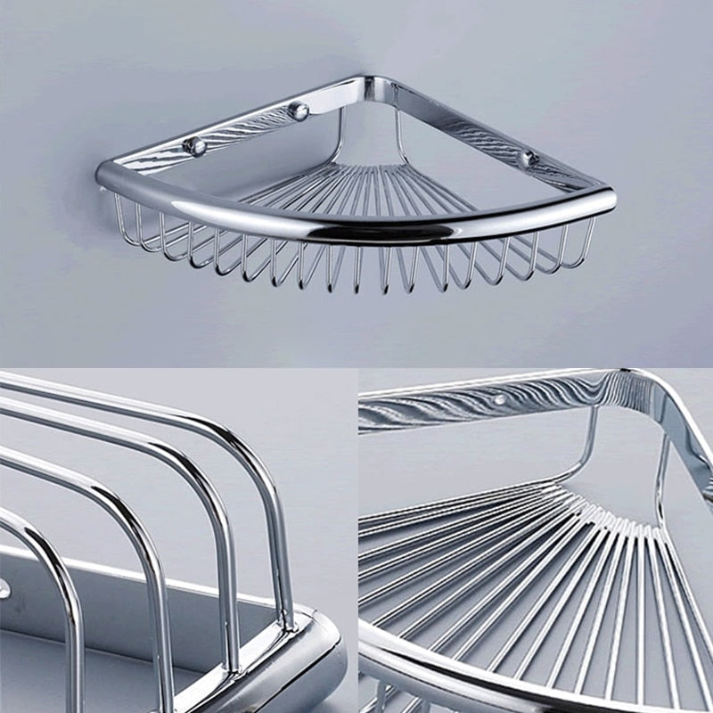 Stainless Steel Bathroom Hardware Set - Timeless Contemporary Design