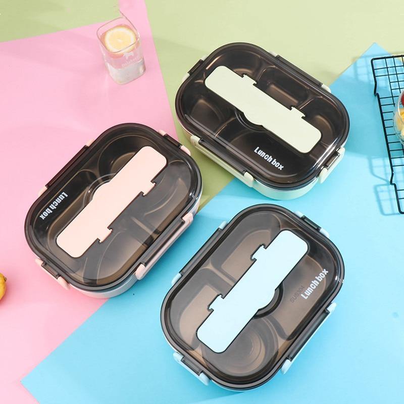 Leak-Proof Stainless Steel Lunchbox Container