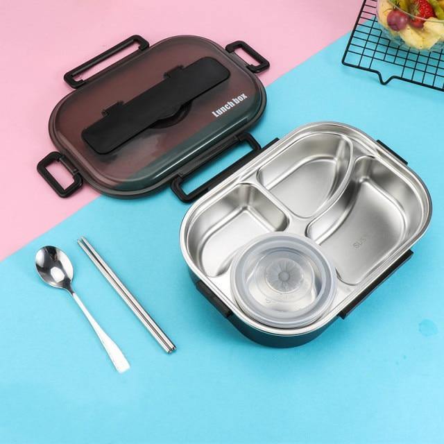 Leak-Proof Stainless Steel Lunchbox Container
