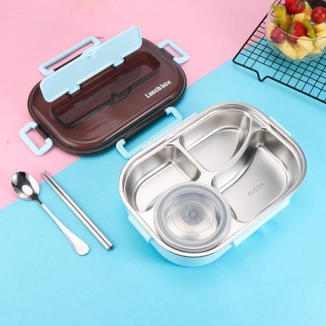 Leak-Proof Stainless Steel Lunchbox Container