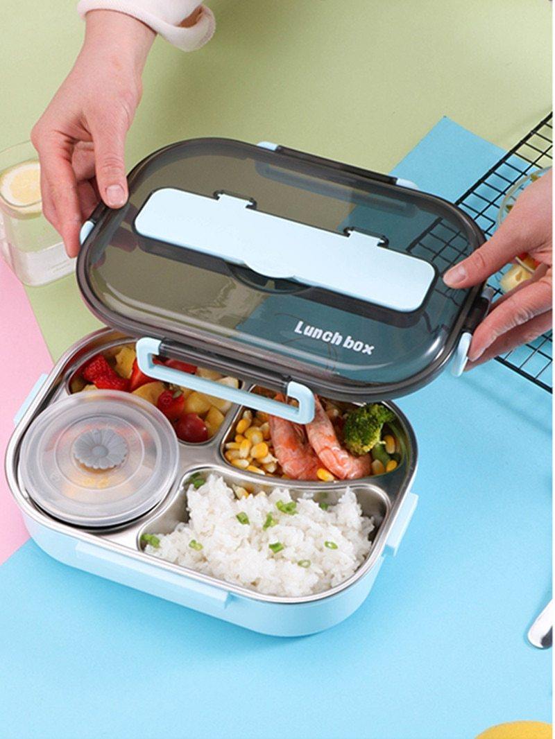 Leak-Proof Stainless Steel Lunchbox Container