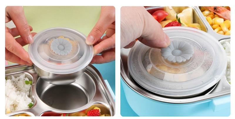 Leak-Proof Stainless Steel Lunchbox Container