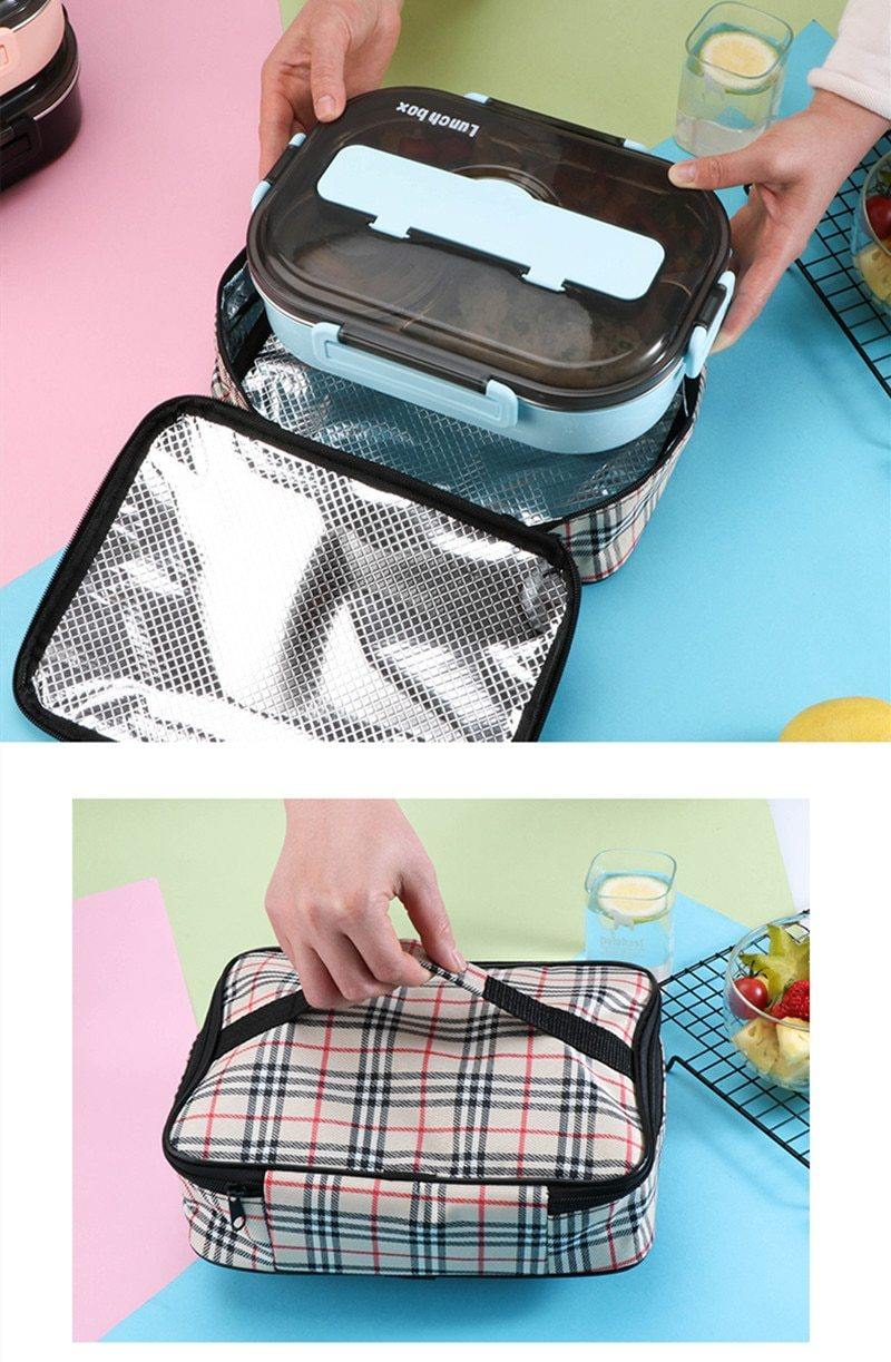 Leak-Proof Stainless Steel Lunchbox Container