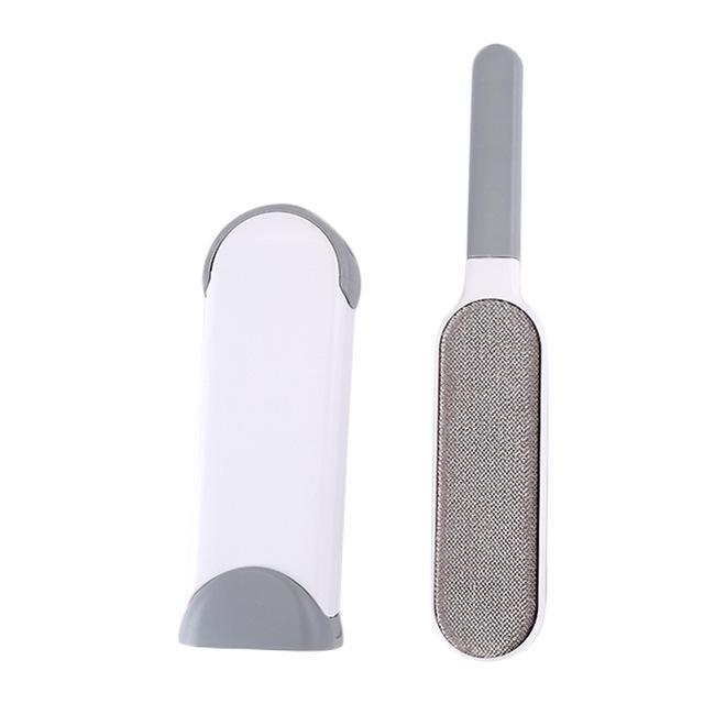Eco-Friendly Pet Hair Removal Brush with Self-Cleaning Base