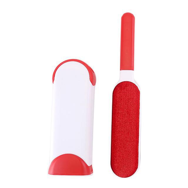 Eco-Friendly Pet Hair Removal Brush with Self-Cleaning Base