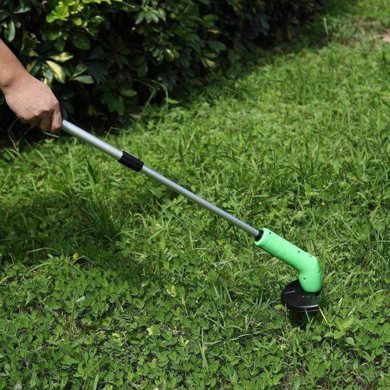 Lightweight Handheld Lawn Mower for Small Gardens