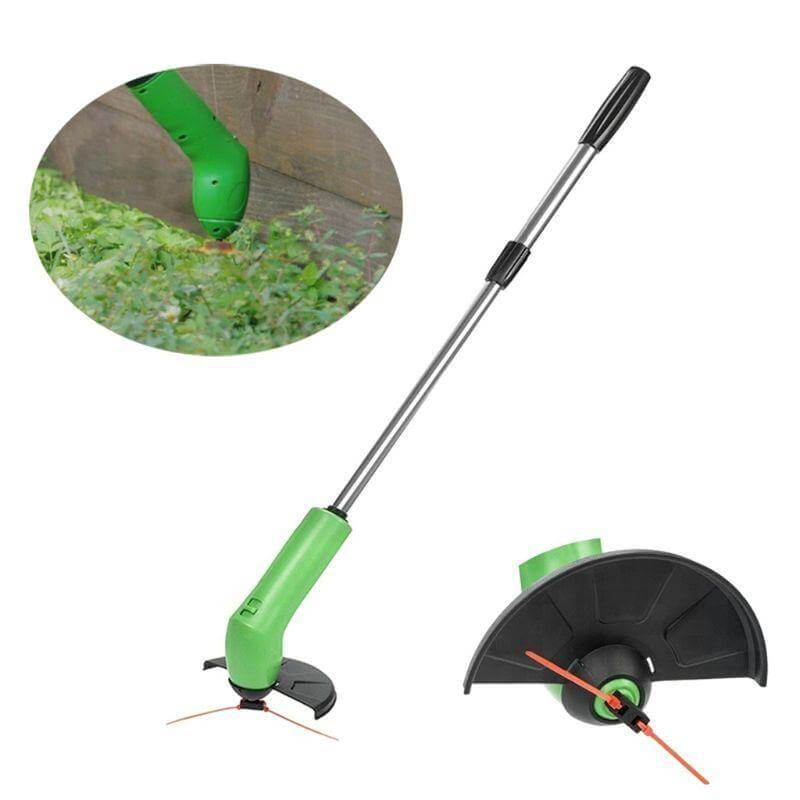 Lightweight Handheld Lawn Mower for Small Gardens