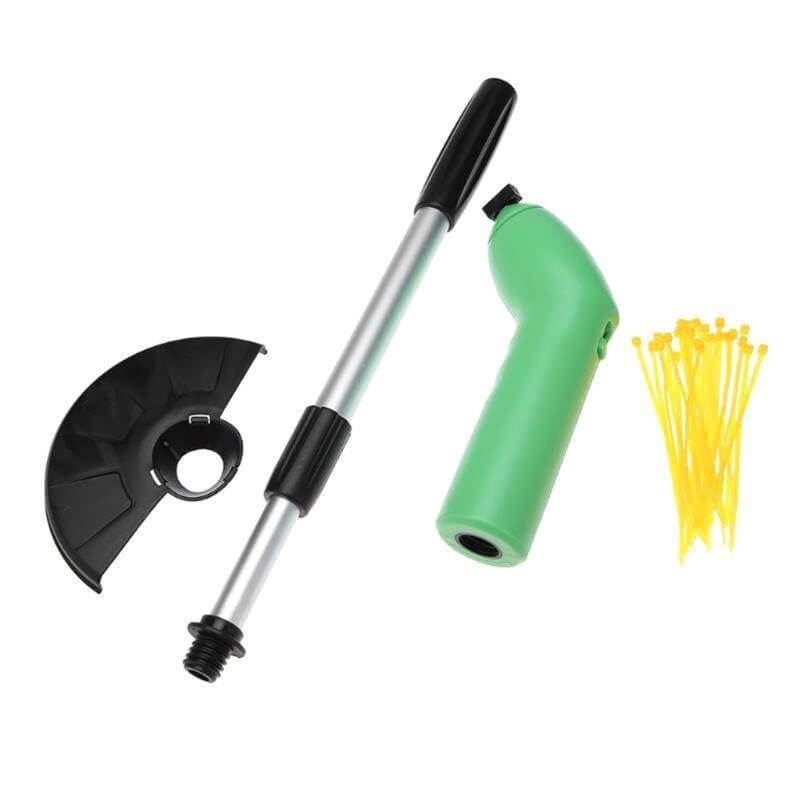 Lightweight Handheld Lawn Mower for Small Gardens