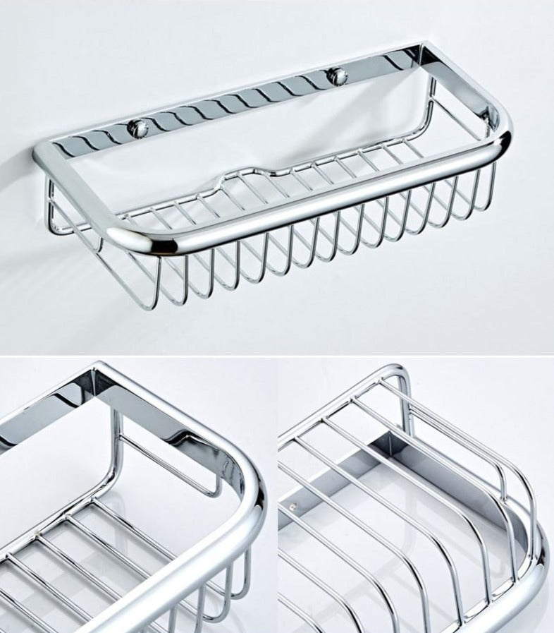 Stainless Steel Bathroom Hardware Set - Timeless Contemporary Design