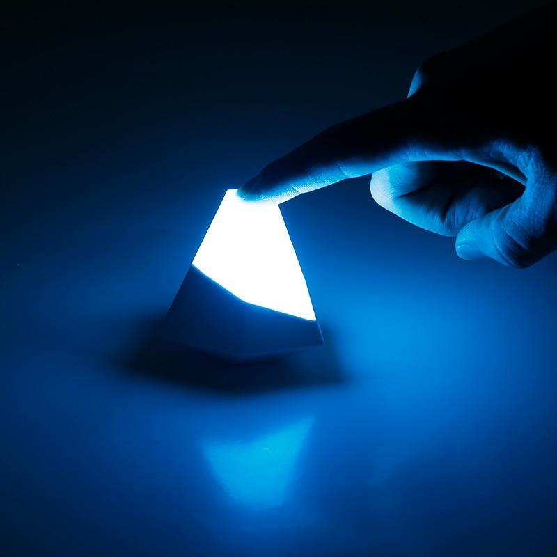 2-in-1 Wireless Charging LED Night Light with RGB Colors