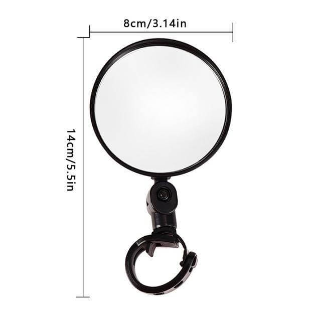 Adjustable 360 Degree Bike Handlebar Mirror