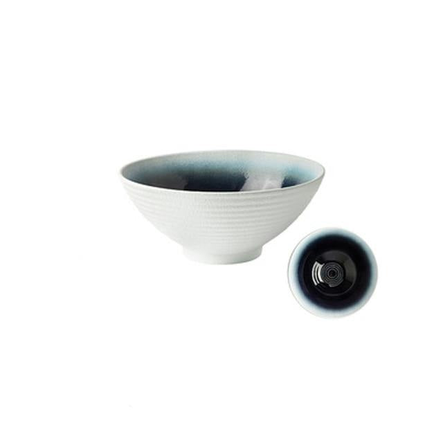 Japanese Ceramic Ramen Bowl - Eco-Friendly, 8" x 3.3", 1200 mL Capacity