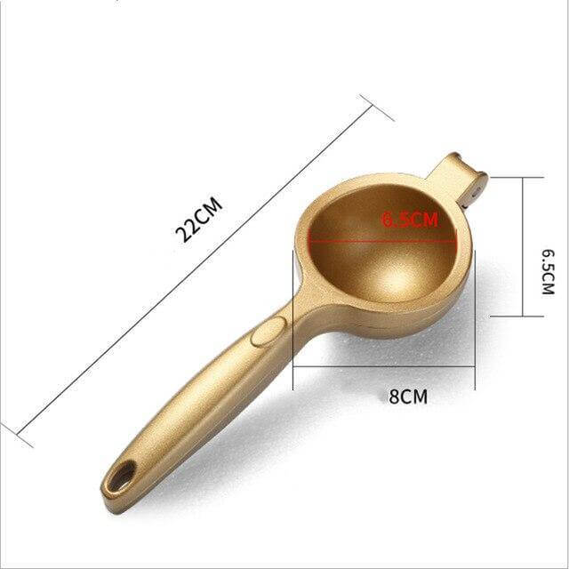 Minimalist Zinc Alloy Lemon Squeezer